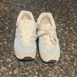 New Balance Kids' Light Gray Sneakers